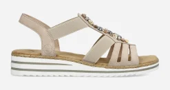RIEKER Rieker|Sandaler<,Sandaler med remmar