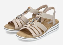 RIEKER Rieker|Sandaler<,Sandaler med remmar