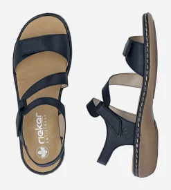 RIEKER Sandaler<,Sandaletter med remmar