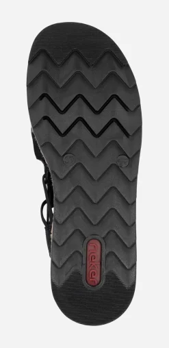 RIEKER Rieker|Sandaler<,Sandaletter med remmar