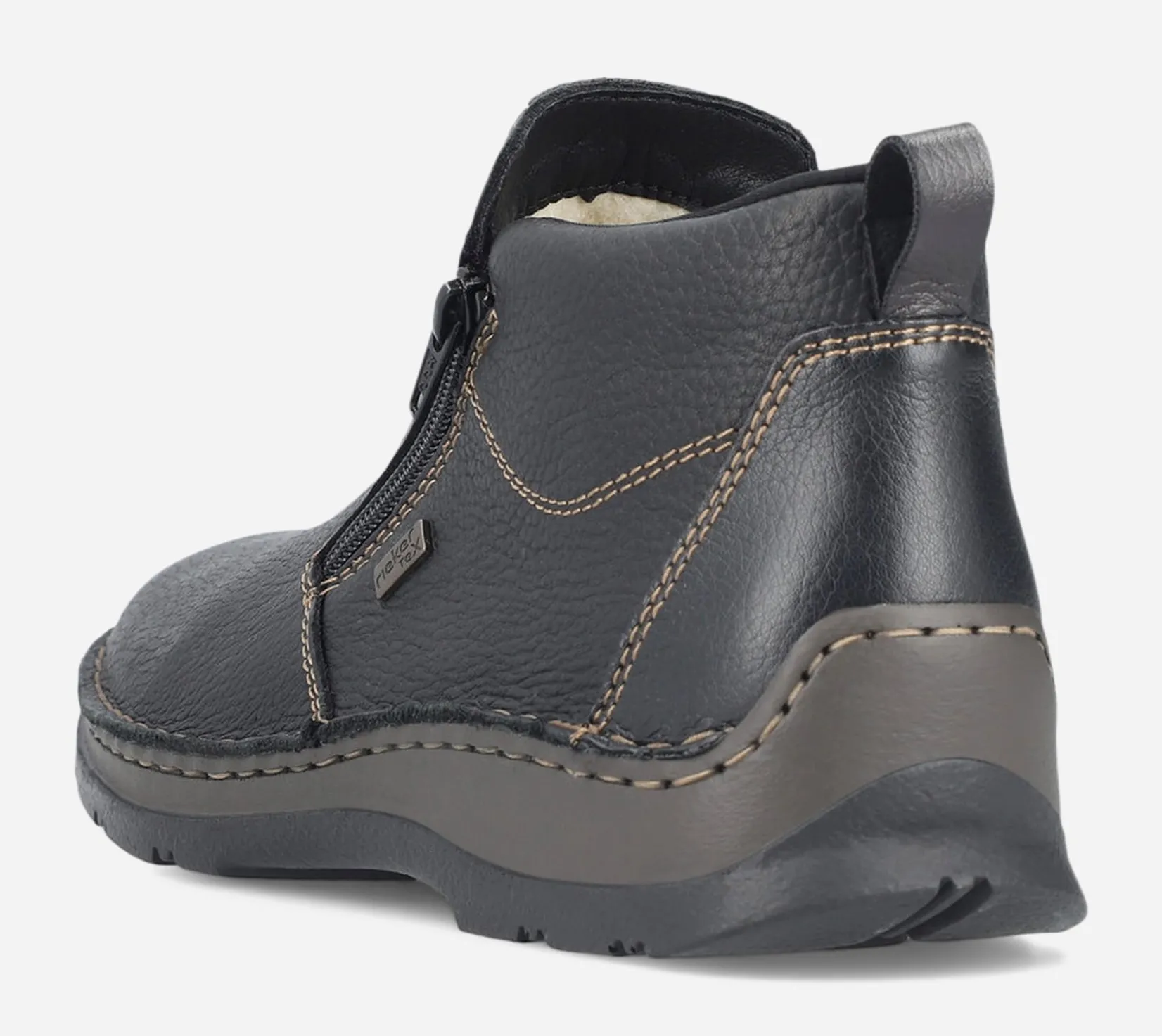 RIEKER Rieker|Skinnskor<,Varmfodrade boots med dragkedja