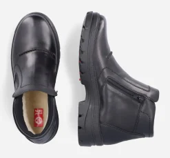 RIEKER Rieker|Skinnskor<,Varmfodrade boots med inbyggd brodd
