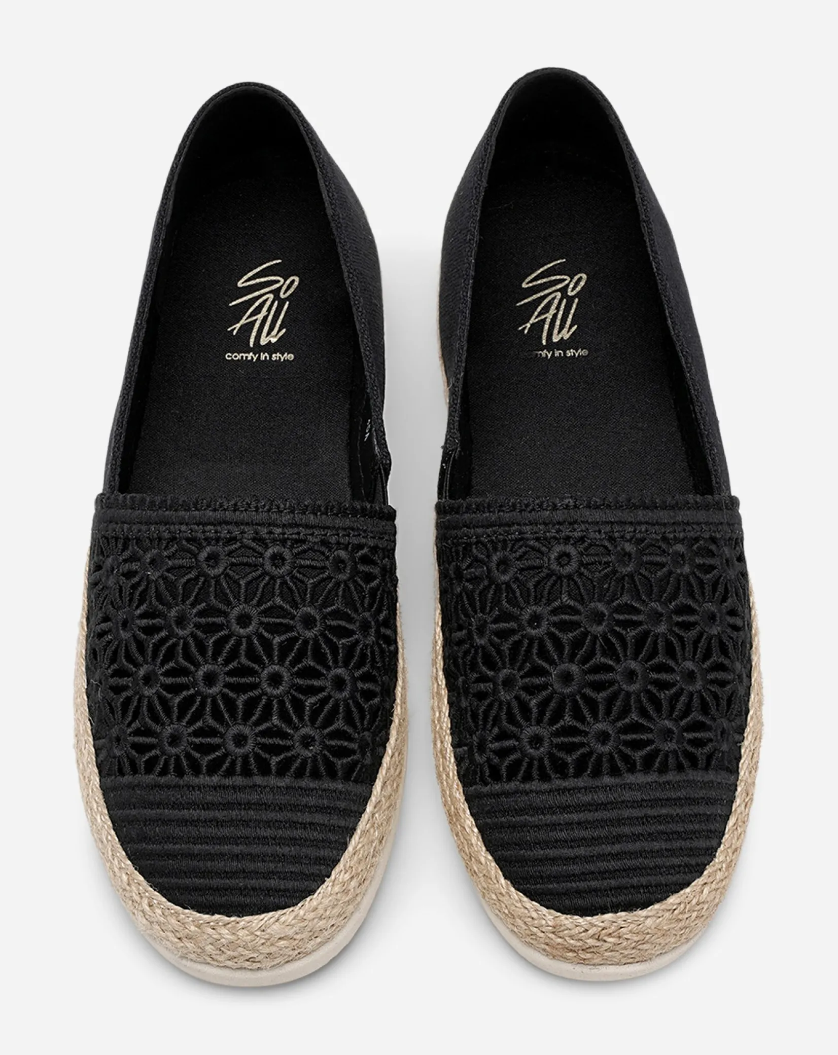 SO ALL Lågskor|Sommarskor<,Espadrillos