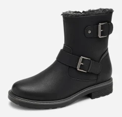 SO ALL Boots Och Kängor|Vinterskor<,Varmfodrade boots med spänne