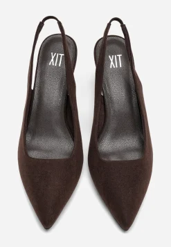 XIT Pumps|Sommarskor<,Pumps med slingback